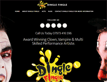 Tablet Screenshot of dinglefingle.com